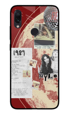Taylor Swift Redmi Note 7S Glass Case