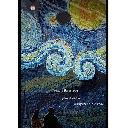 Softcore Redmi Note 7S Glass Case Back Cover by Casekaro