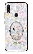 Pretty Mind Pretty Soul Redmi Note 7S Glass Case
