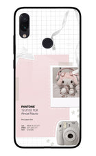 Pantone Asthetic Redmi Note 7S Glass Case