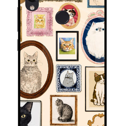 Mirror Cats Redmi Note 7S Glass Case Back Cover by Casekaro