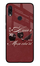 Velvet Cherry Redmi Note 7S Glass Case