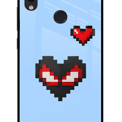 Peter Heart Redmi Note 7S Glass Case