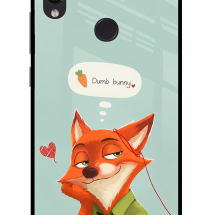Nick Charm Redmi Note 7S Glass Case Back Cover by Casekaro