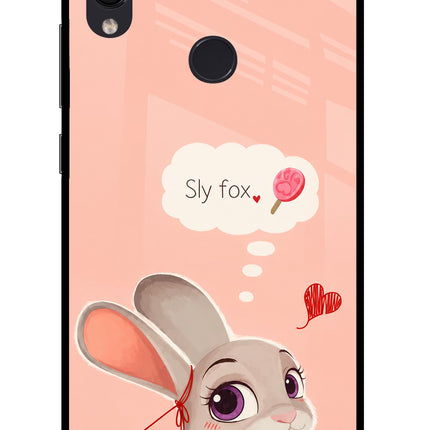Judy Charm Redmi Note 7S Glass Case Back Cover by Casekaro