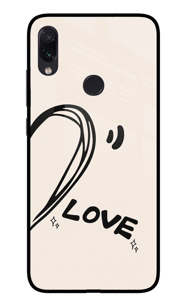 Soul Line Redmi Note 7S Glass Case