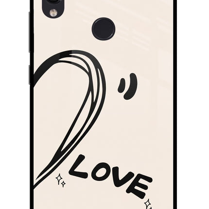 Soul Line Redmi Note 7S Glass Case Back Cover by Casekaro