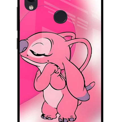 Angel Hug Redmi Note 7S Glass Case Back Cover by Casekaro