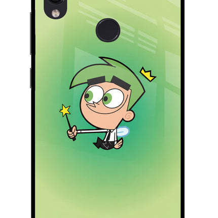 Cosmo Magic Redmi Note 7S Glass Case Back Cover by Casekaro