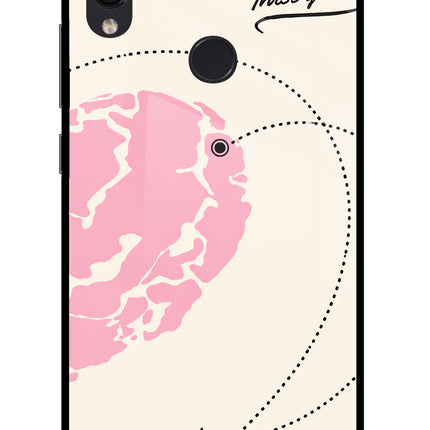 Miss Orbit Redmi Note 7S Glass Case