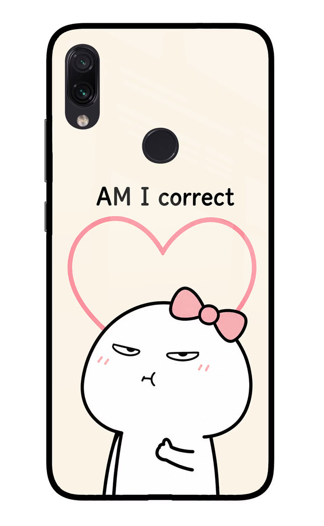 Always Right Redmi Note 7S Glass Case