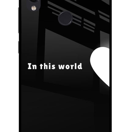 This World Redmi Note 7S Glass Case