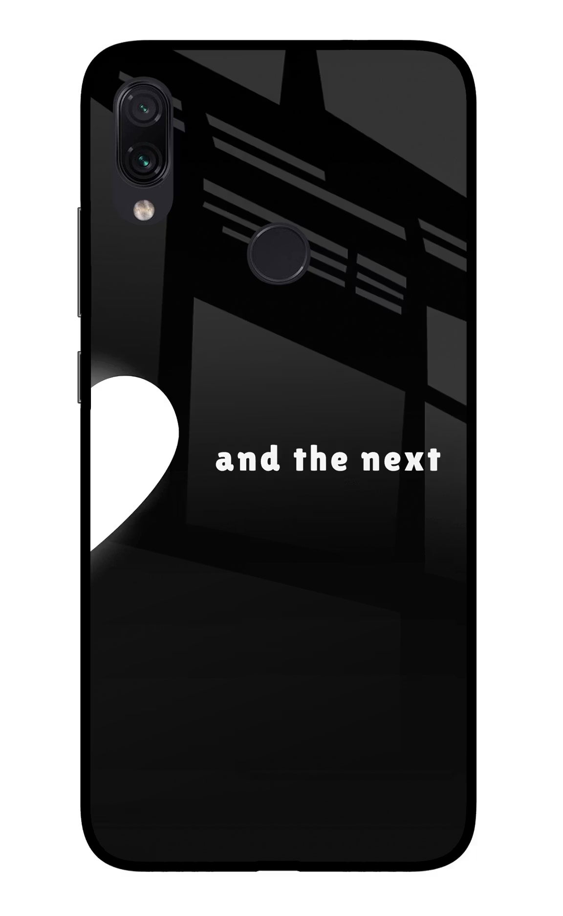 Next World Redmi Note 7S Glass Case