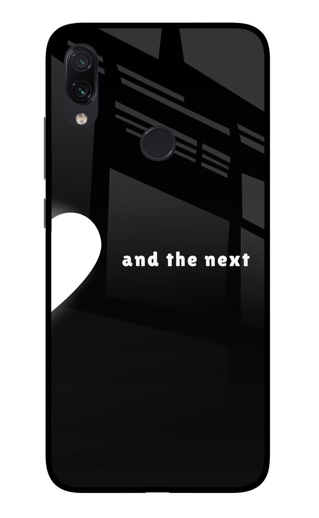 Next World Redmi Note 7S Glass Case