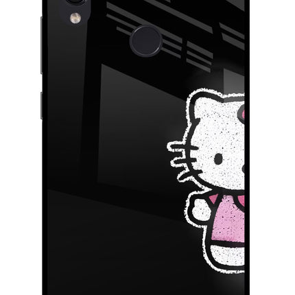 Kitty Charm Redmi Note 7S Glass Case