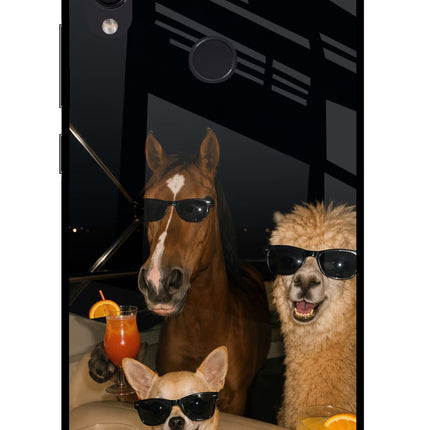 Party Squad Redmi Note 7S Glass Case