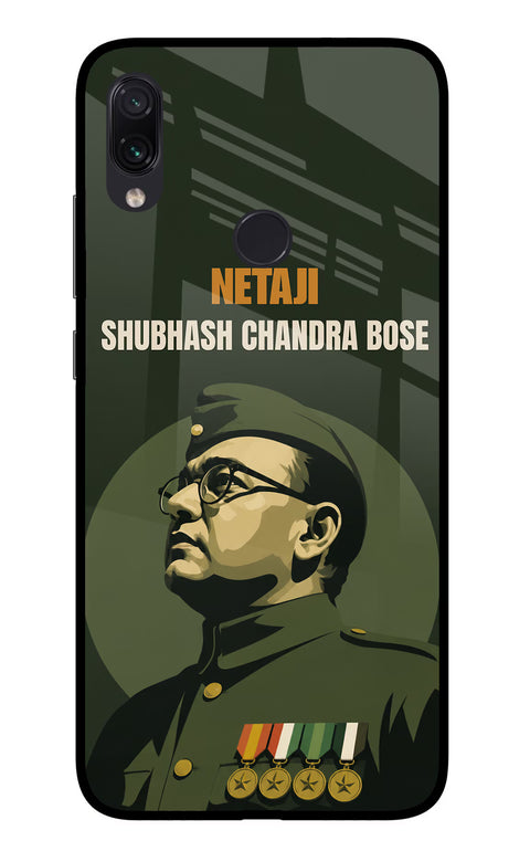 Netaji Legacy Redmi Note 7S Glass Case