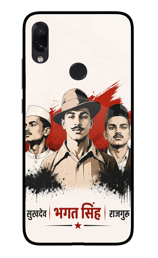 Sardar Patel Iron Will Redmi Note 7S Glass Case