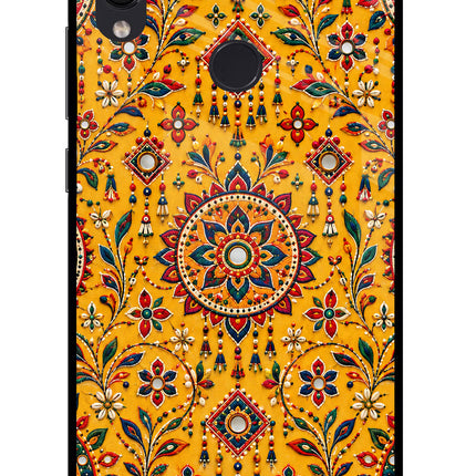 Sunlit Aura Redmi Note 7S Glass Case