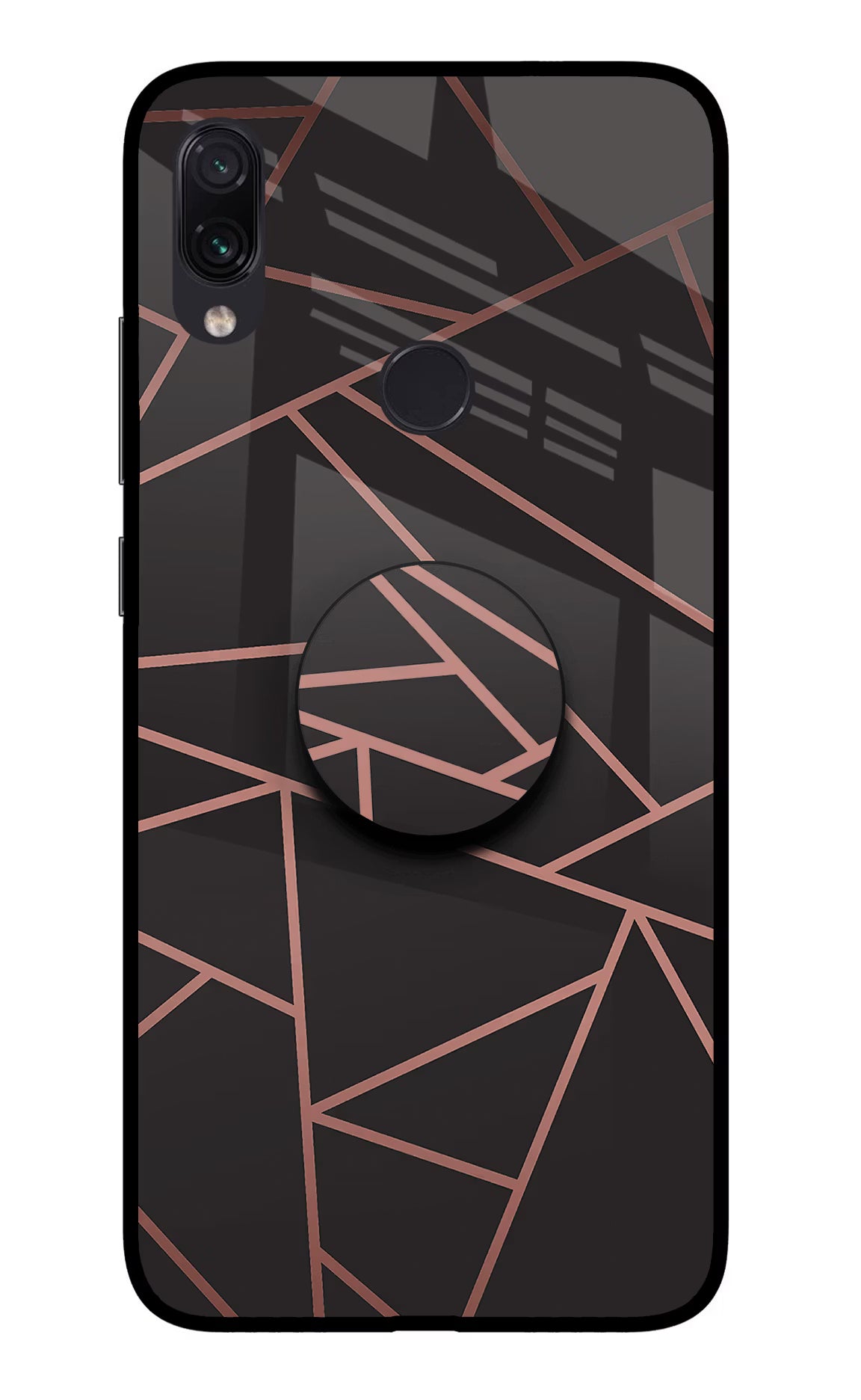 Geometric Pattern Redmi Note 7S Pop Case by Casekaro
