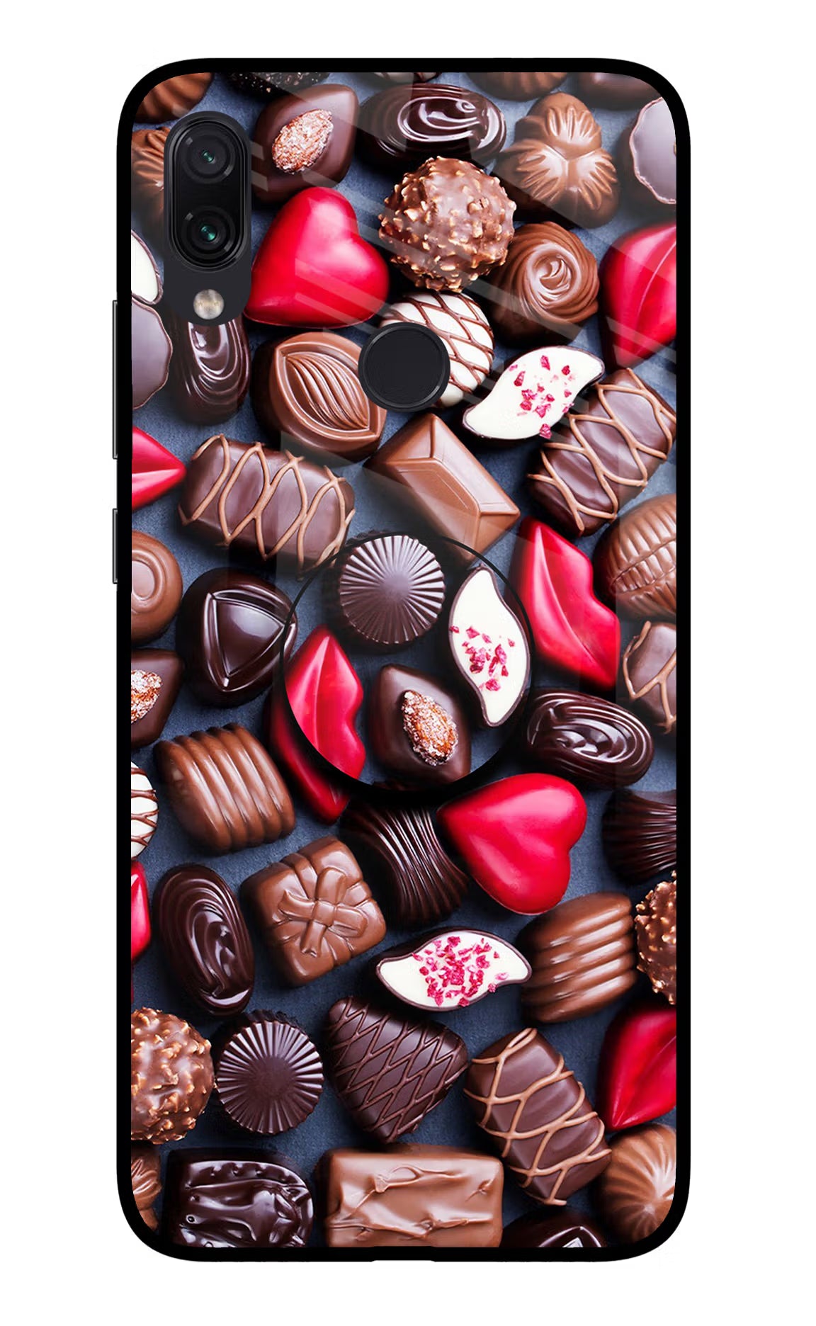 Chocolates Redmi Note 7S Pop Case by Casekaro