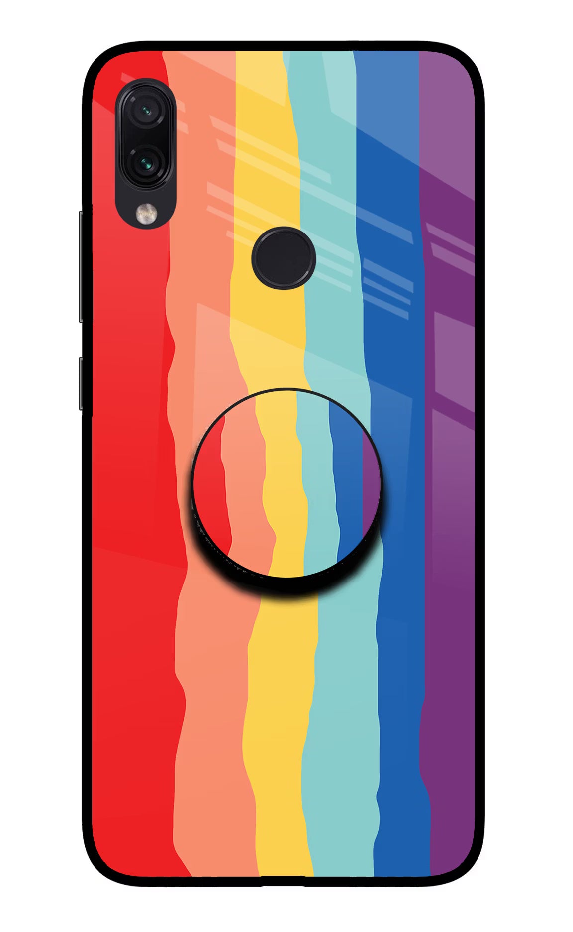 Rainbow Redmi Note 7S Pop Case by Casekaro
