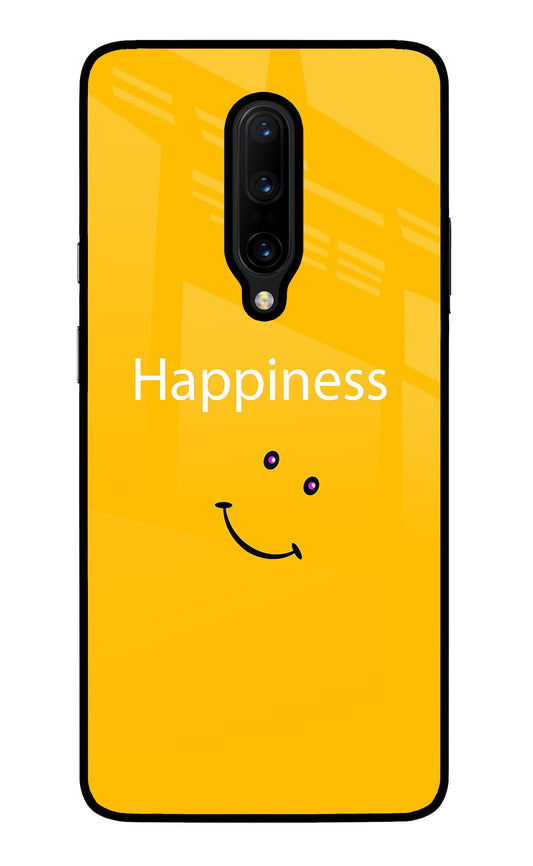 Happiness With Smiley Oneplus 7 Pro Glass Case