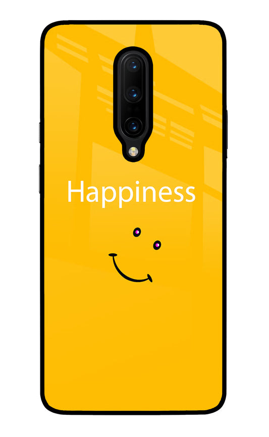 Happiness With Smiley Oneplus 7 Pro Glass Case