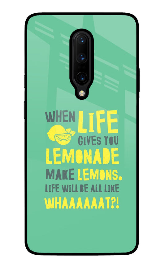 Quote Oneplus 7 Pro Glass Case
