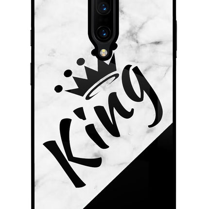 King Oneplus 7 Pro Glass Case