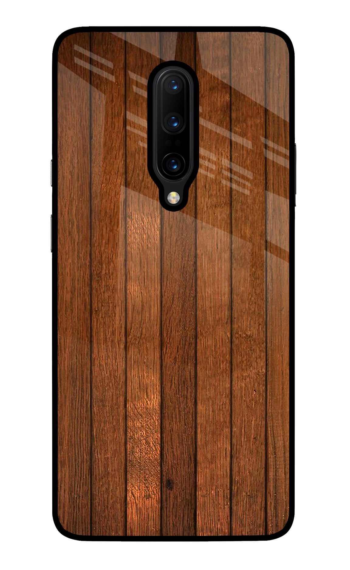 Wooden Artwork Bands Oneplus 7 Pro Back Cover