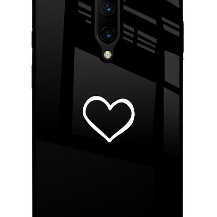 Heart Oneplus 7 Pro Glass Case