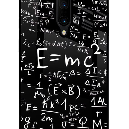 Physics Formula Oneplus 7 Pro Glass Case