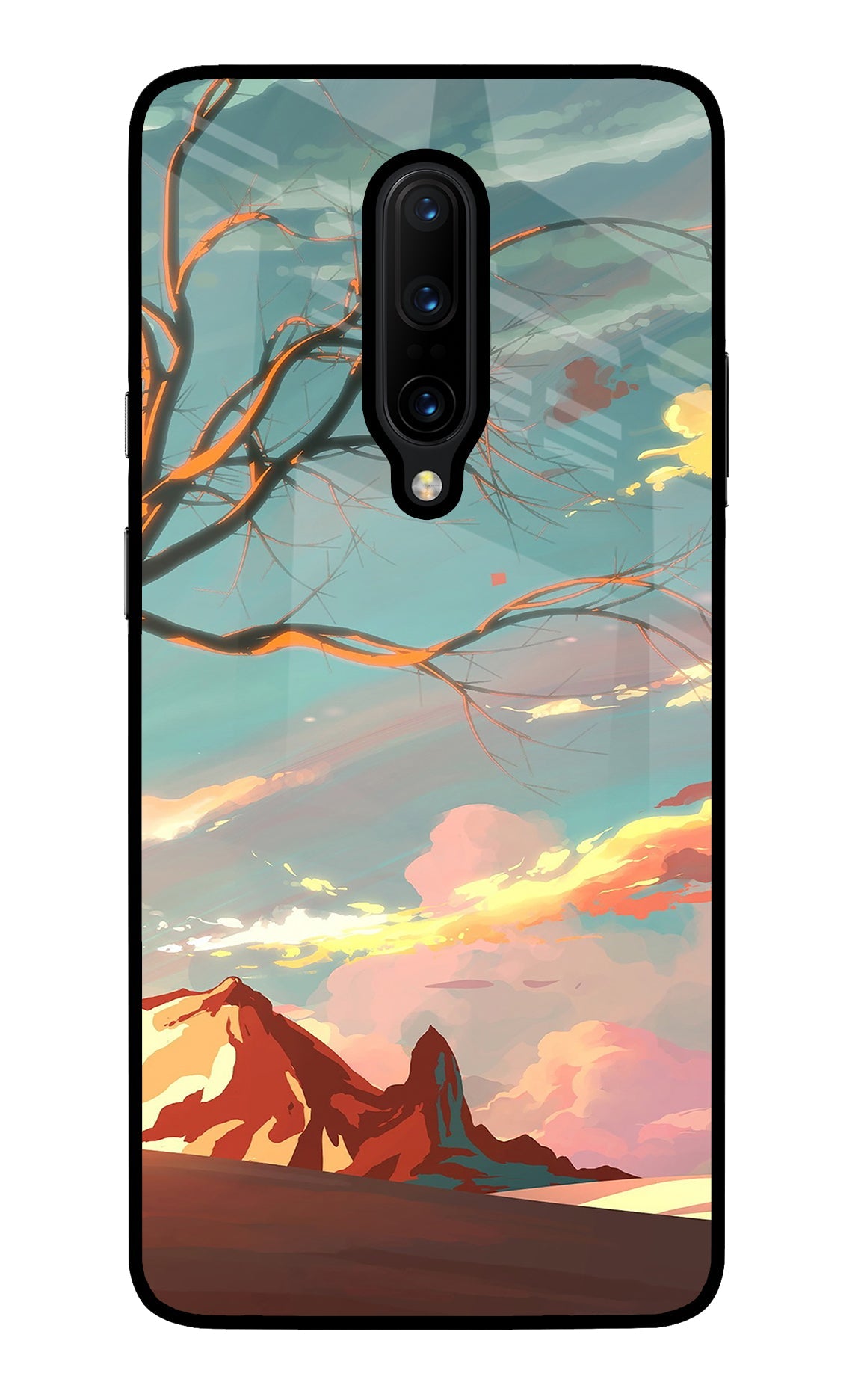 Scenery Oneplus 7 Pro Glass Case