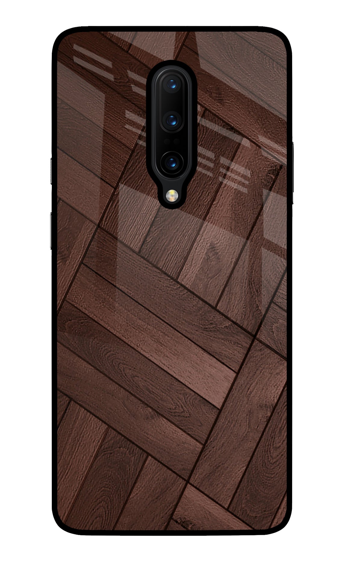 Wooden Texture Design Oneplus 7 Pro Back Cover