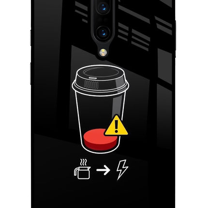 Coffee Oneplus 7 Pro Glass Case
