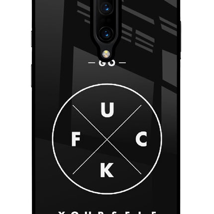 Go Fuck Yourself Oneplus 7 Pro Glass Case
