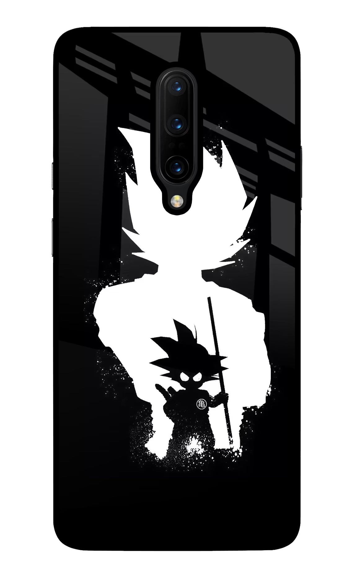 Goku Shadow Oneplus 7 Pro Glass Case