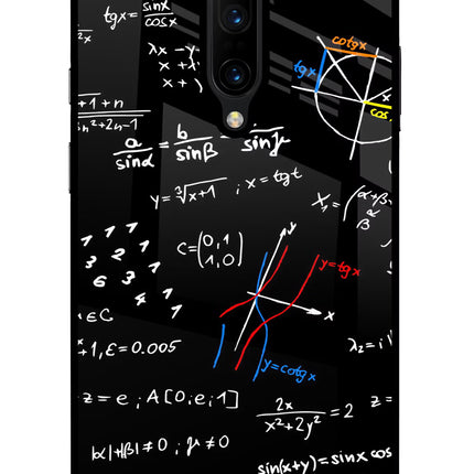 Mathematics Formula Oneplus 7 Pro Glass Case