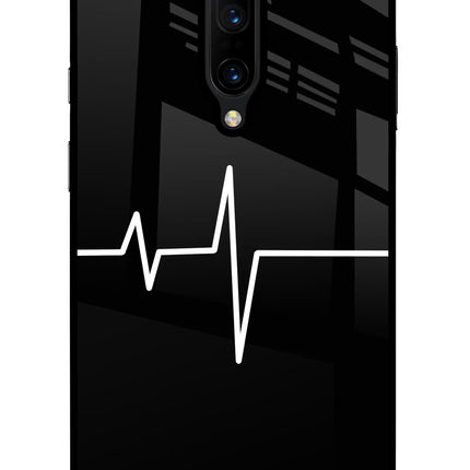 Heart Beats Oneplus 7 Pro Glass Case