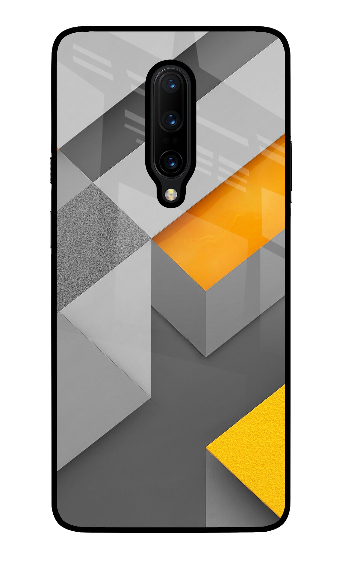Abstract Oneplus 7 Pro Glass Case