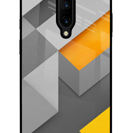 Abstract Oneplus 7 Pro Glass Case