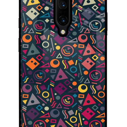 Geometric Abstract Oneplus 7 Pro Glass Case