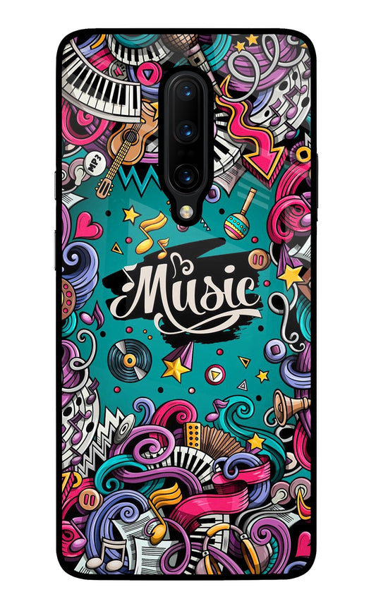 Music Graffiti Oneplus 7 Pro Glass Case