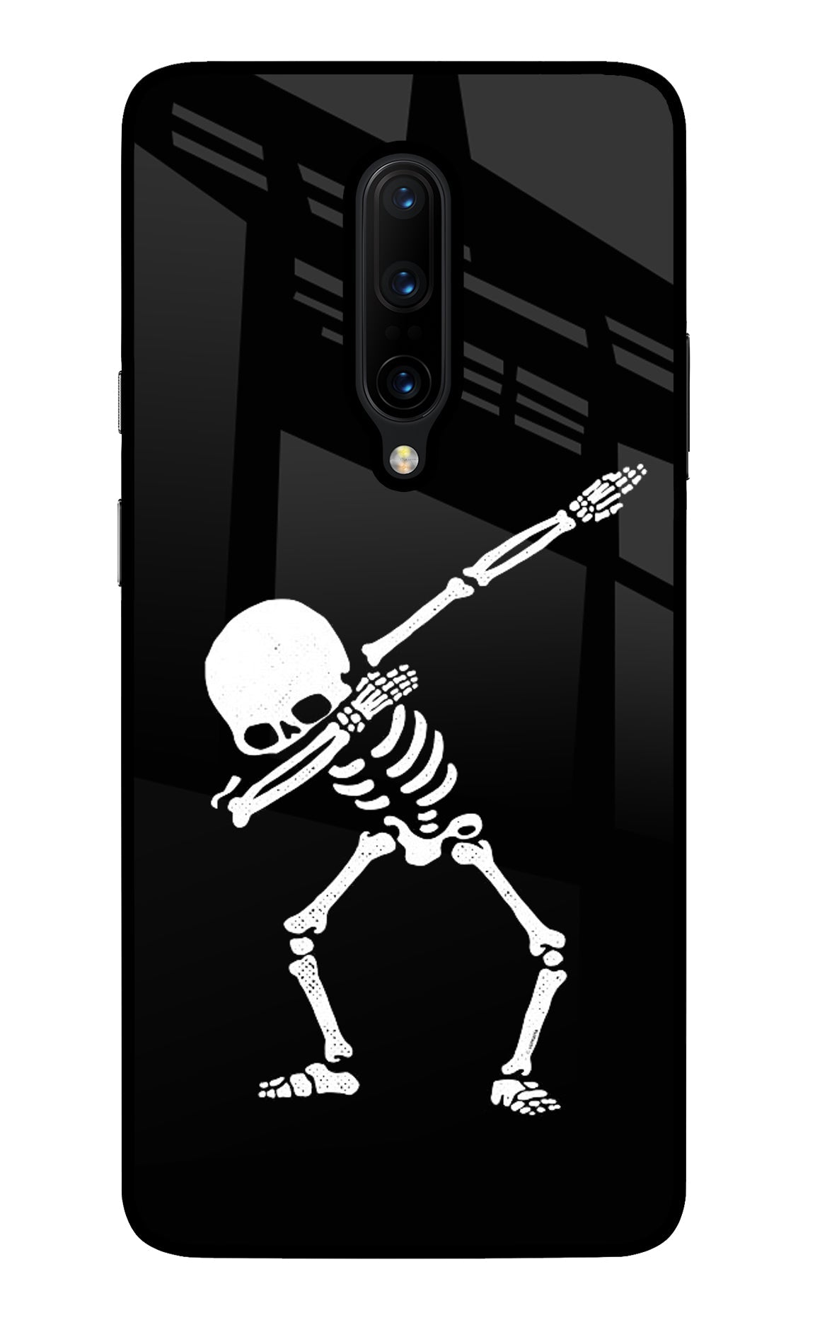 Dabbing Skeleton Art Oneplus 7 Pro Back Cover