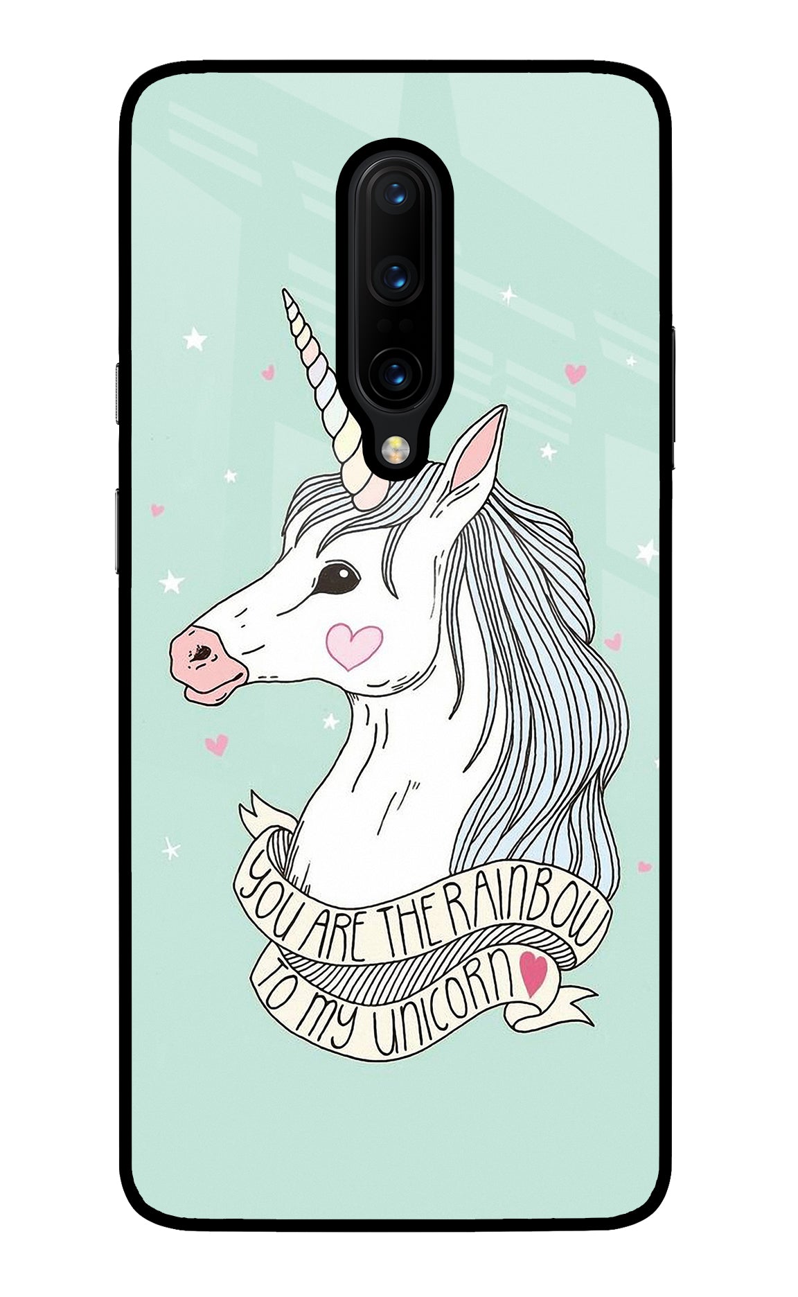 Unicorn Wallpaper Oneplus 7 Pro Back Cover