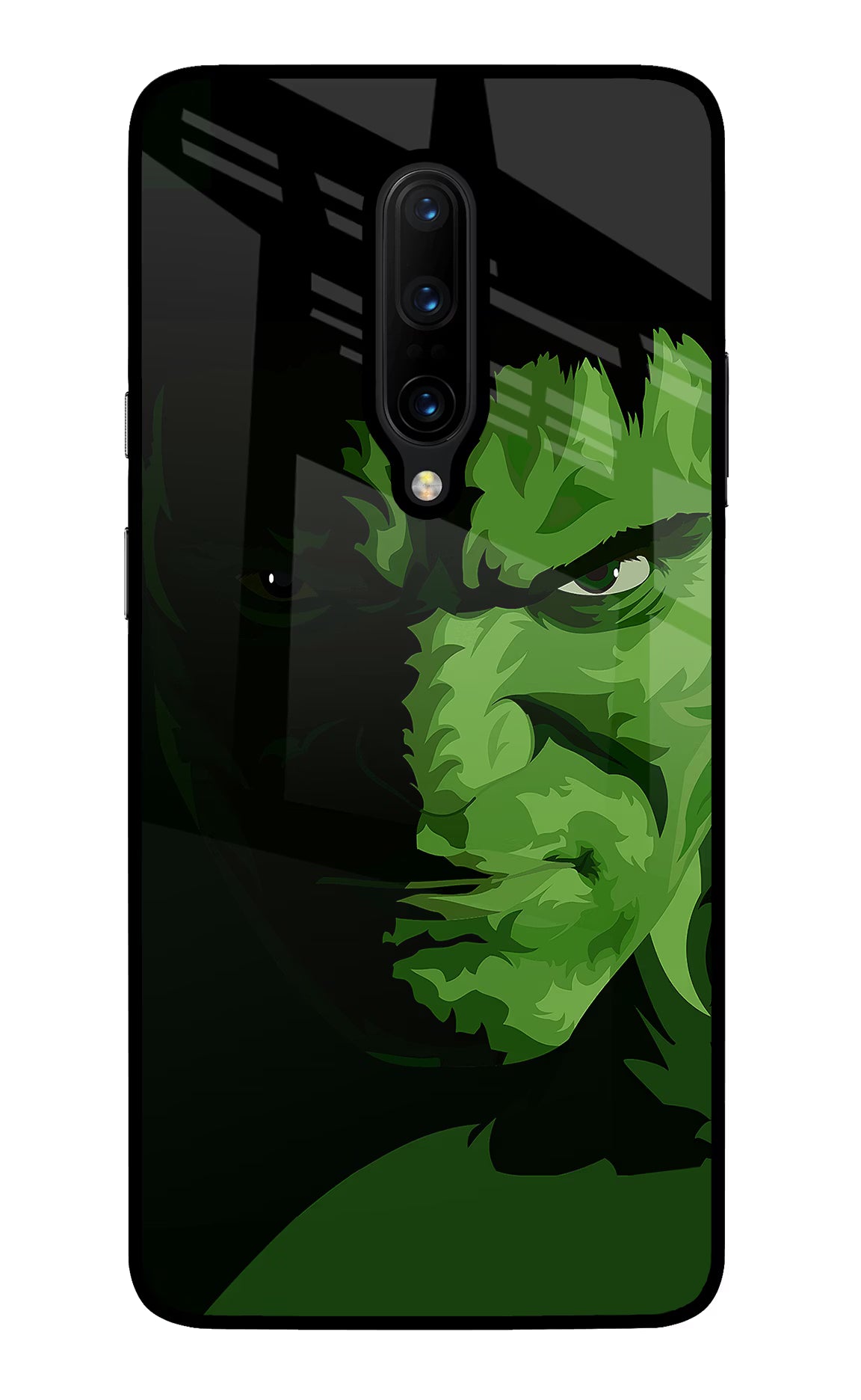 HULK Oneplus 7 Pro Glass Case Back Cover by Casekaro
