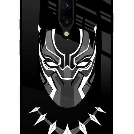 Black Panther Oneplus 7 Pro Glass Case