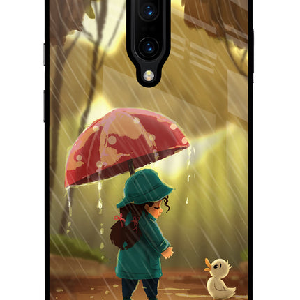 Rainy Day Oneplus 7 Pro Glass Case
