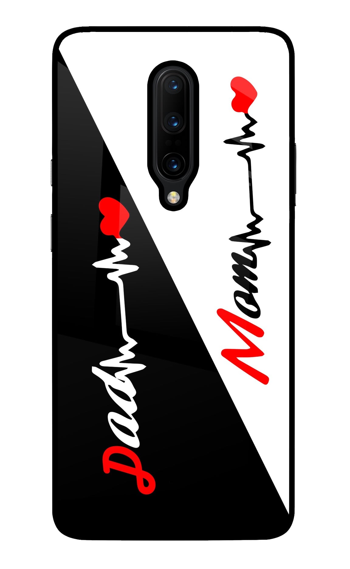 Dad Mom Oneplus 7 Pro Back Cover